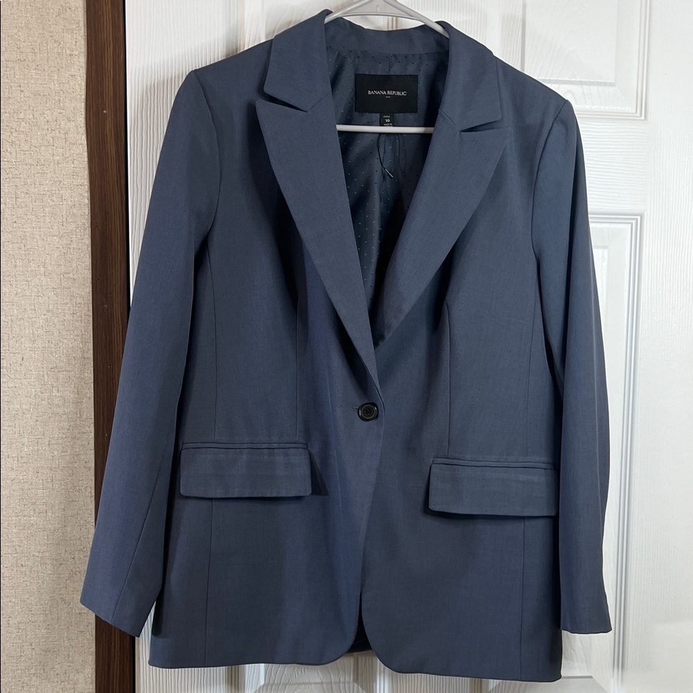 Banana Republic Charcoal Blazer